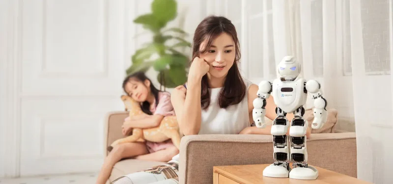 Robot Giao Duc Alpha 1e 2